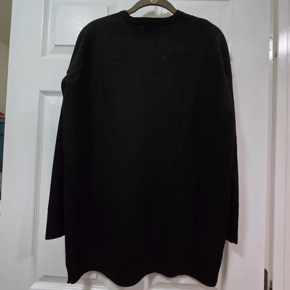 J. Crew Merino Wool Blend Long Cozy Cardigan Sweater With Pockets XS